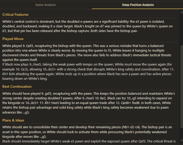 Deep Position Analysis